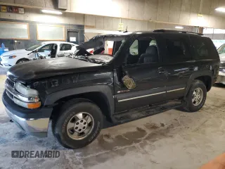 2003 Chevrolet Tahoe LT z VIN 1GNEK13Z63J323099, wystawiony jako Copart lot #54761925 z przebiegiem 225 015 mil mil oraz Szkoda całkowita • Salvage title. Historia ofert i sprzedaży dostępna na DreamBid. Obrazek 1.