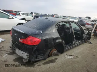 2011 Infiniti G25 Journey with VIN JN1DV6AP8BM601592, listed as a Copart auction lot 89093715 with Not Provided miles and Salvage Title. Bid and sale history available at DreamBid. Image 3.