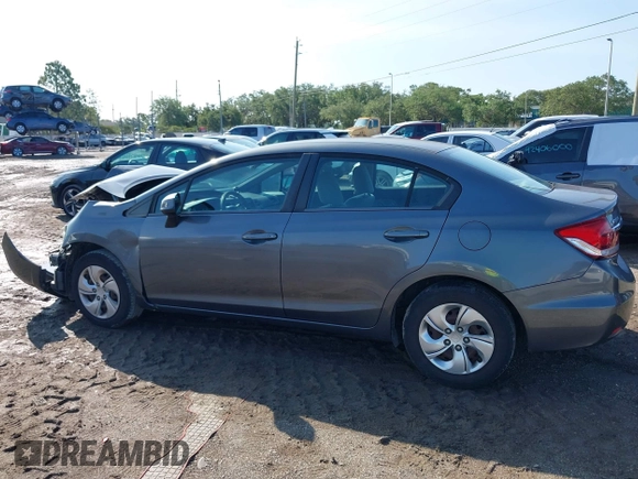 2013 Honda Civic LX z VIN 19XFB2F54DE041313, wystawiony jako IAAI lot #42414409 z przebiegiem 124 401 mil mil oraz . Historia ofert i sprzedaży dostępna na DreamBid. Obrazek 14.