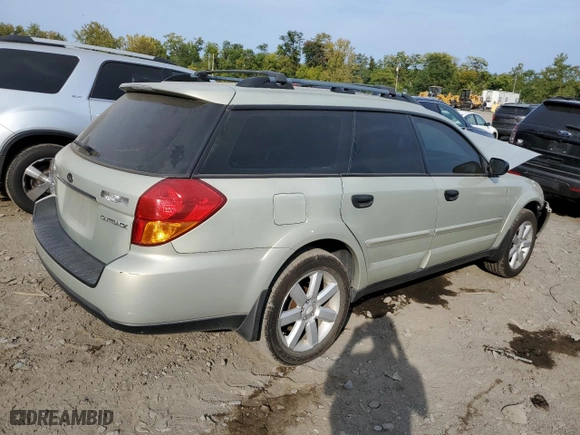 2007 Subaru Legacy Wagon Outback with VIN 4S4BP61C177330582, listed as a Copart auction lot 72022364 with 134,684 mi miles and Salvage Title. Bid and sale history available at carsss.com. Image 3.