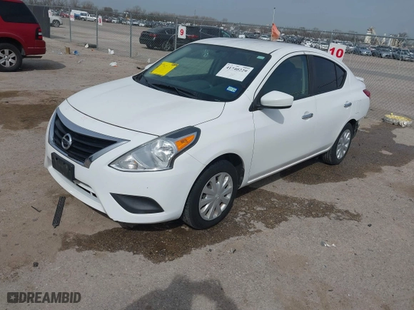 2017 Nissan Versa Sedan SV with VIN 3N1CN7AP6HL839963, listed as a IAAI auction lot 41740229 with 98,067 mi miles. Bid and sale history available at carsss.com. Image 18.