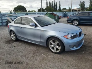 2013 BMW 1 Series 128i with VIN WBAUP7C51DVP24833, listed as a Copart auction lot 79631604 with 36,098 mi miles and Non Repairable. Bid and sale history available at carsss.com. Image 4.