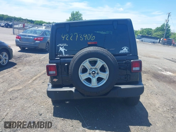 2021 Jeep Wrangler Sport S z VIN 1C4HJXAG6MW872318, wystawiony jako IAAI lot #42273906 z przebiegiem 31 003 mil mil oraz . Historia ofert i sprzedaży dostępna na DreamBid. Obrazek 16.