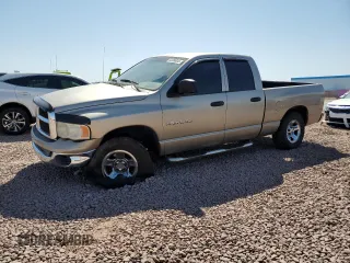 2005 Dodge 1500 ST with VIN 1D7HU18N55J590605, listed as a Copart auction lot 52386345 with 185,364 mi miles and Salvage Title. Bid and sale history available at carsss.com. Image 1.