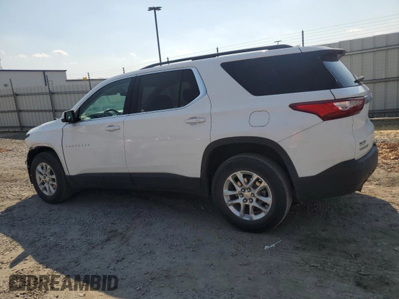 2021 Chevrolet Traverse LT Cloth with VIN 1GNERGKW7MJ219101, listed as a Copart auction lot 59252844 with 32,418 mi miles and Salvage Title. Bid and sale history available at carsss.com. Image 2.