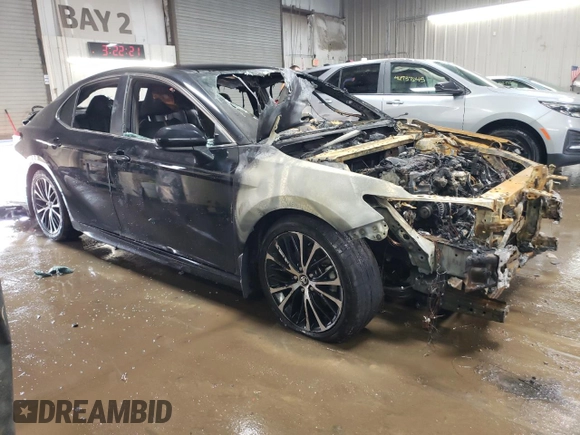2020 Toyota Camry SE with VIN 4T1G11AK8LU893089, listed as a Copart auction lot 45344815 with 0 mi miles and Salvage Title. Bid and sale history available at carsss.com. Image 4.