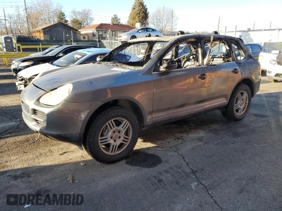 2005 Porsche Cayenne S with VIN WP1AB29PX5LA61659, listed as a Copart auction lot 47114255 with 0 mi miles and Non Repairable. Bid and sale history available at carsss.com. Image 1.