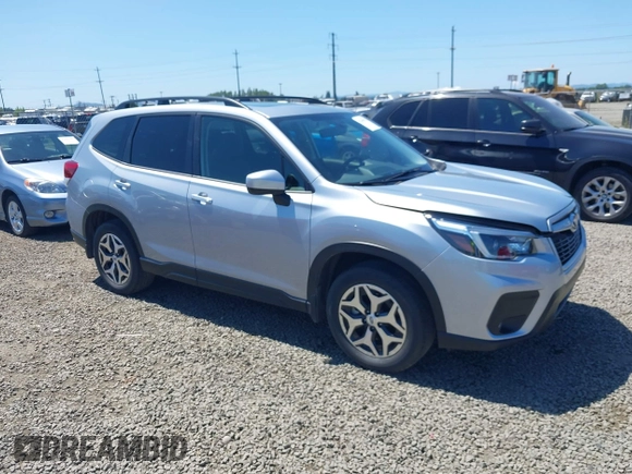 2021 Subaru Forester Premium with VIN JF2SKAJCXMH414557, listed as a IAAI auction lot 42349621 with 23,074 mi miles and . Bid and sale history available at DreamBid. Image 1.
