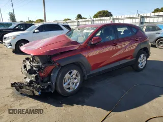 2024 Hyundai Kona SE with VIN KM8HA3AB0RU046818, listed as a Copart auction lot 84896884 with 14,250 mi miles and Non Repairable. Bid and sale history available at carsss.com. Image 1.