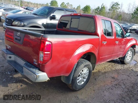 2019 Nissan Frontier SV with VIN 1N6DD0ER9KN758449, listed as a IAAI auction lot 41455157 with 52,139 mi miles and . Bid and sale history available at DreamBid. Image 4.