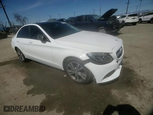 2015 Mercedes-Benz C 300 Luxury with VIN 55SWF4KB6FU022379, listed as a Copart auction lot 49899215 with 107,168 mi miles and Salvage Title. Bid and sale history available at DreamBid. Image 10.