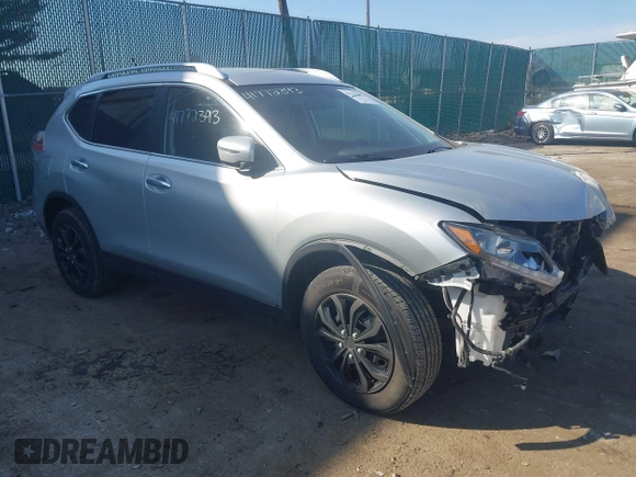 2016 Nissan Rogue SV with VIN JN8AT2MT1GW026937, listed as a IAAI auction lot 41772393 with 102,998 mi miles and . Bid and sale history available at carsss.com. Image 1.