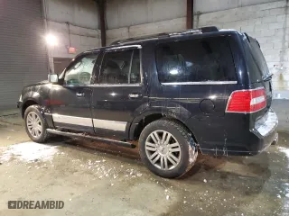 2009 Lincoln Navigator with VIN 5LMFU28569EJ01398, listed as a Copart auction lot 41881275 with 129,920 mi miles and Salvage Title. Bid and sale history available at carsss.com. Image 2.