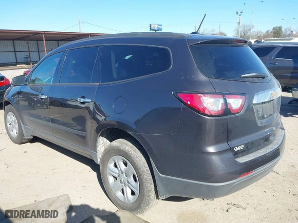 2014 Chevrolet Traverse LS with VIN 1GNKRFKD0EJ258058, listed as a IAAI auction lot 41725120 with 147,588 mi miles. Bid and sale history available at carsss.com. Image 3.
