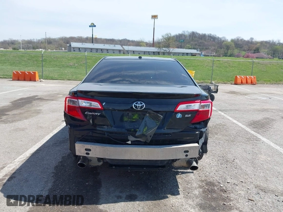2012 Toyota Camry SE with VIN 4T1BK1FK9CU004865, listed as a IAAI auction lot 41928159 with 216,702 mi miles. Bid and sale history available at carsss.com. Image 16.
