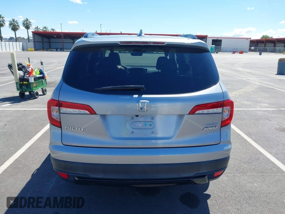 2021 Honda Pilot Special Edition with VIN 5FNYF6H27MB094704, listed as a IAAI auction lot 41953899 with 55,462 mi miles and . Bid and sale history available at DreamBid. Image 17.