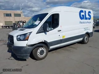 2019 Ford Transit Van with VIN 1FTYE2CM8KKB35605, listed as a IAAI auction lot 41745156 with NaN miles. Bid and sale history available at carsss.com. Image 17.