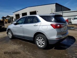 2018 Chevrolet Equinox LT with VIN 2GNAXSEV7J6266373, listed as a Copart auction lot 58294824 with 100,038 mi miles and Salvage Title. Bid and sale history available at carsss.com. Image 2.