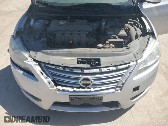 2015 Nissan Sentra SV with VIN 3N1AB7APXFY243996, listed as a Copart auction lot 53812485 with 158,382 mi miles and Clean Title. Bid and sale history available at carsss.com. Image 11.