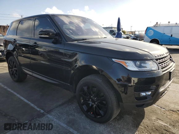 2017 Land Rover Range Rover Sport HSE with VIN SALWR2FV6HA160512, listed as a Copart auction lot 51168075 with 78,175 mi miles and Salvage Title. Bid and sale history available at carsss.com. Image 4.