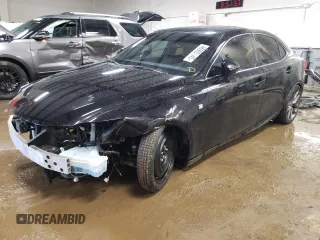 2016 Lexus IS 350 with VIN JTHCE1D26G5011600, listed as a Copart auction lot 46909145 with 54,936 mi miles and Salvage Title. Bid and sale history available at carsss.com. Image 1.