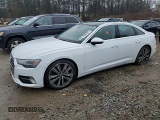 2020 Audi A6 Premium with VIN WAUD8AF28LN060542, listed as a Copart auction lot 86689204 with 0 mi miles and Salvage Title. Bid and sale history available at carsss.com. Image 1.