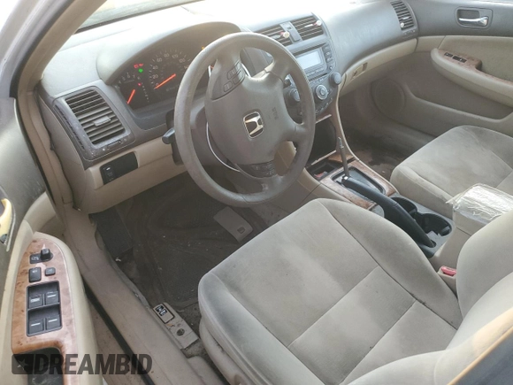 2005 Honda Accord EX with VIN 1HGCM56785A179345, listed as a Copart auction lot 87933375 with 301,442 mi miles and Clean Title. Bid and sale history available at DreamBid. Image 8.