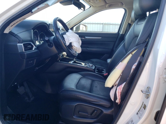 2018 Mazda CX-5 Touring with VIN JM3KFBCM3J0437422, listed as a Copart auction lot 49909575 with 0 mi miles and Salvage Title. Bid and sale history available at carsss.com. Image 7.