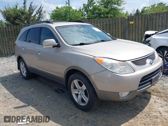 2008 Hyundai Veracruz GLS with VIN KM8NU73C98U050338, listed as a IAAI auction lot 42777376 with 115,706 mi miles and . Bid and sale history available at DreamBid. Image 1.