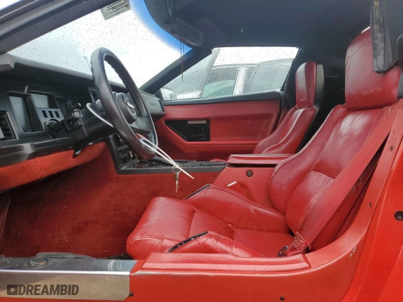 1986 Chevrolet Corvette with VIN 1G1YY6789G5902565, listed as a Copart auction lot 74721124 with 95,252 mi miles and Non Repairable. Bid and sale history available at carsss.com. Image 7.