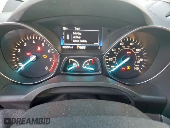 2017 Ford Escape SE with VIN 1FMCU9G92HUA51784, listed as a Copart auction lot 49002645 with 62,797 mi miles and Salvage Title. Bid and sale history available at carsss.com. Image 9.
