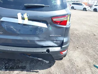 2019 Ford EcoSport Titanium with VIN MAJ6S3KLXKC271197, listed as a IAAI auction lot 42093623 with 79,199 mi miles and . Bid and sale history available at DreamBid. Image 6.