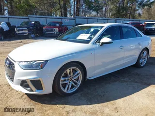 2024 Audi A4 Sedan S line Premium Plus with VIN WAUEAAF44RN005864, listed as a IAAI auction lot 41636214 with NaN miles. Bid and sale history available at carsss.com. Image 18.