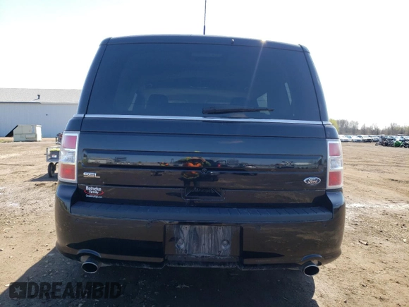 2018 Ford Flex SEL with VIN 2FMGK5C87JBA18806, listed as a Copart auction lot 51411705 with 72,535 mi miles and Salvage Title. Bid and sale history available at carsss.com. Image 6.