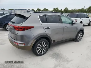 2019 Kia Sportage EX with VIN KNDPN3AC2K7543385, listed as a Copart auction lot 41028910 with 18,071 mi miles and Salvage title. Bid and sale history available at DreamBid. Image 3.