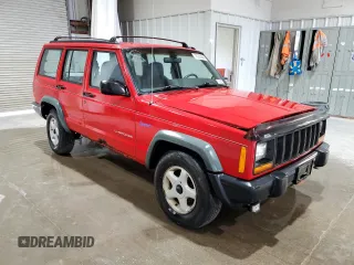 1998 Jeep Cherokee Sport with VIN 1J4FJ68S5WL260847, listed as a Copart auction lot 70220604 with 115,430 mi miles and Salvage Title. Bid and sale history available at carsss.com. Image 4.