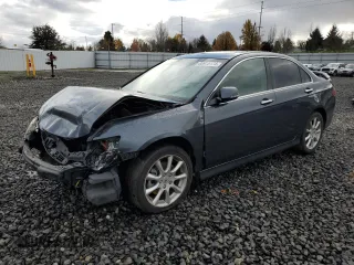 2007 Acura TSX with VIN JH4CL96877C002549, listed as a Copart auction lot 80915174 with 258,093 mi miles and Salvage title. Bid and sale history available at DreamBid. Image 1.
