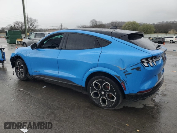 2022 Ford Mustang Mach-E GT with VIN 3FMTK4SE3NMA15065, listed as a Copart auction lot 49655515 with Not Provided miles and Salvage Title. Bid and sale history available at DreamBid. Image 2.
