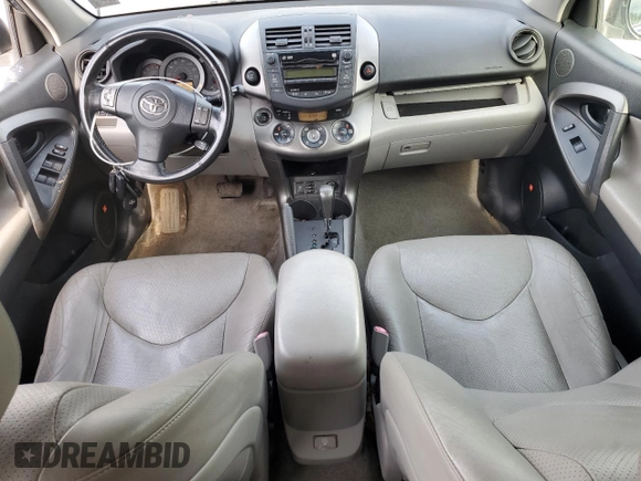 2010 Toyota RAV4 Limited with VIN JTMDK4DV9AD012179, listed as a Copart auction lot 58740365 with 206,778 mi miles and Salvage title. Bid and sale history available at DreamBid. Image 8.