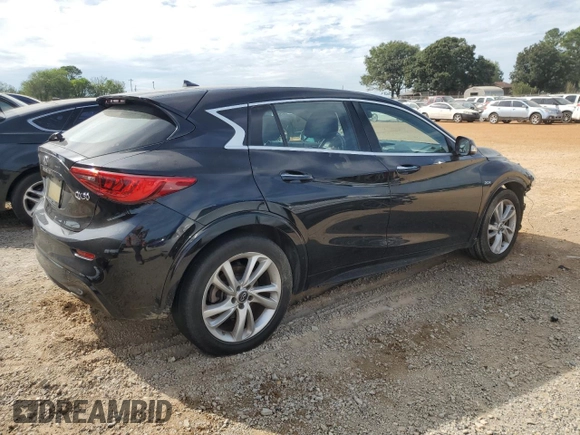 2017 Infiniti QX30 Sport with VIN SJKCH5CP1HA035421, listed as a Copart auction lot 70329554 with 92,692 mi miles and Salvage Title. Bid and sale history available at carsss.com. Image 3.