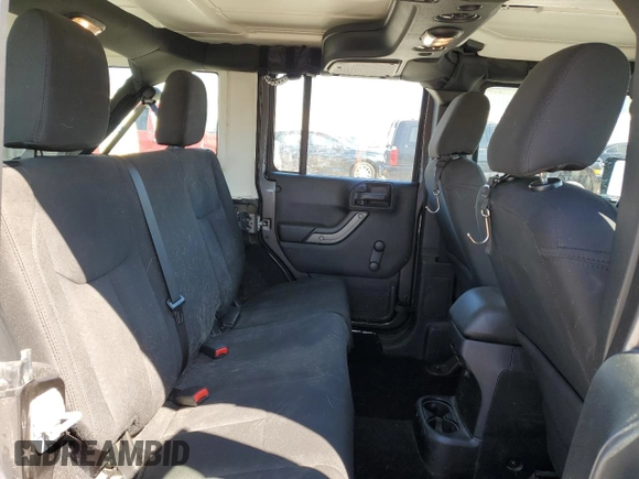 2018 Jeep Wrangler Unlimited Sport S with VIN 1C4BJWDG8JL814090, listed as a Copart auction lot 49155145 with 74,875 mi miles and Salvage Title. Bid and sale history available at DreamBid. Image 10.