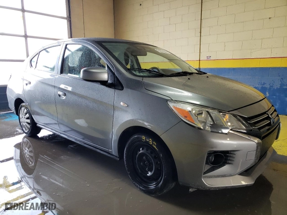 2023 Mitsubishi Mirage G4 ES with VIN ML32FUFJ5PHF01367, listed as a Copart auction lot 43188195 with 80,880 mi miles and Clean Title. Bid and sale history available at carsss.com. Image 4.