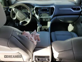 2018 GMC Acadia SLT with VIN 1GKKNMLA4JZ242698, listed as a Copart auction lot 89387345 with 62,513 mi miles and Salvage Title. Bid and sale history available at DreamBid. Image 8.