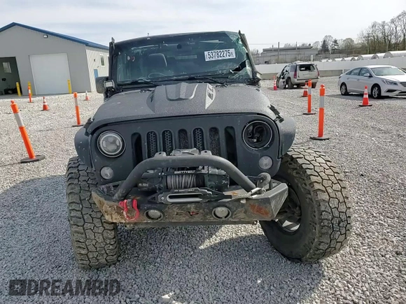 2016 Jeep Wrangler Sport with VIN 1C4AJWAG3GL223139, listed as a Copart auction lot 53782275 with 96,640 mi miles and Salvage Title. Bid and sale history available at carsss.com. Image 12.