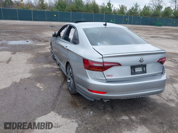 2019 Volkswagen Jetta GLI S with VIN 3VW5T7BU9KM157755, listed as a IAAI auction lot 42000718 with 121,015 mi miles and . Bid and sale history available at DreamBid. Image 3.