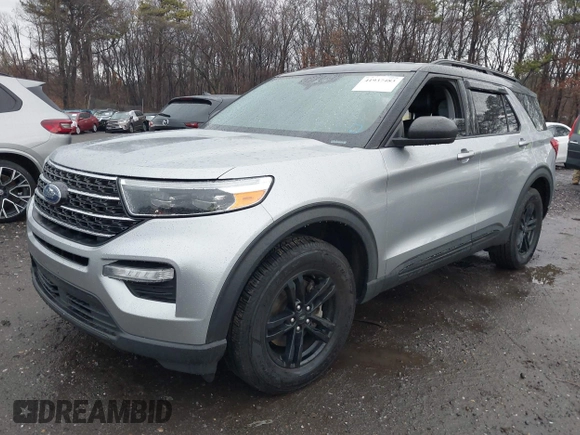2021 Ford Explorer XLT with VIN 1FMSK8DH2MGA10393, listed as a IAAI auction lot 41937483 with 39,716 mi miles. Bid and sale history available at carsss.com. Image 18.