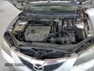 2008 Mazda 3 i Sport with VIN JM1BK12F381791446, listed as a Copart auction lot 43810635 with 134,415 mi miles and Salvage Title. Bid and sale history available at DreamBid. Image 11.