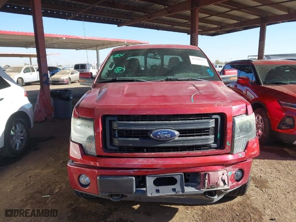 2013 Ford F-150 XL with VIN 1FTFW1EFXDKE45786, listed as a IAAI auction lot 41500157 with 138,434 mi miles. Bid and sale history available at carsss.com. Image 12.