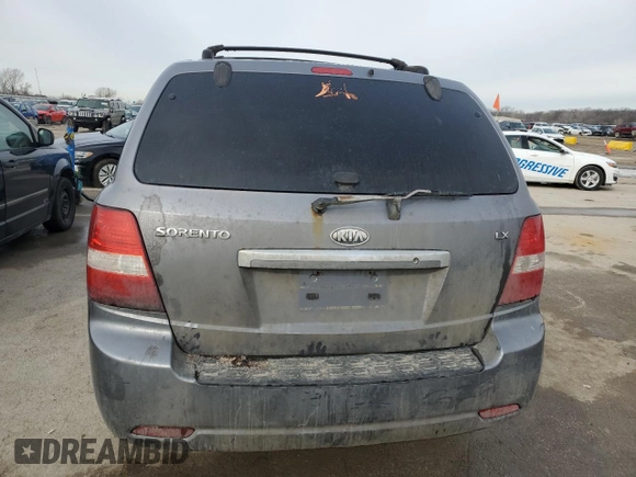 2007 Kia Sorento EX z VIN KNDJC736575722632, wystawiony jako Copart lot #47543815 z przebiegiem 210 273 mil mil oraz Szkoda całkowita • Salvage title. Historia ofert i sprzedaży dostępna na DreamBid. Obrazek 6.