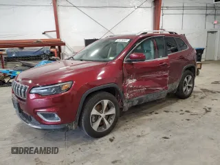 2019 Jeep Cherokee High Altitude z VIN 1C4PJMDX9KD126752, wystawiony jako Copart lot #53876805 z przebiegiem 89 454 mil mil oraz Nie do naprawy. Historia ofert i sprzedaży dostępna na DreamBid. Obrazek 1.